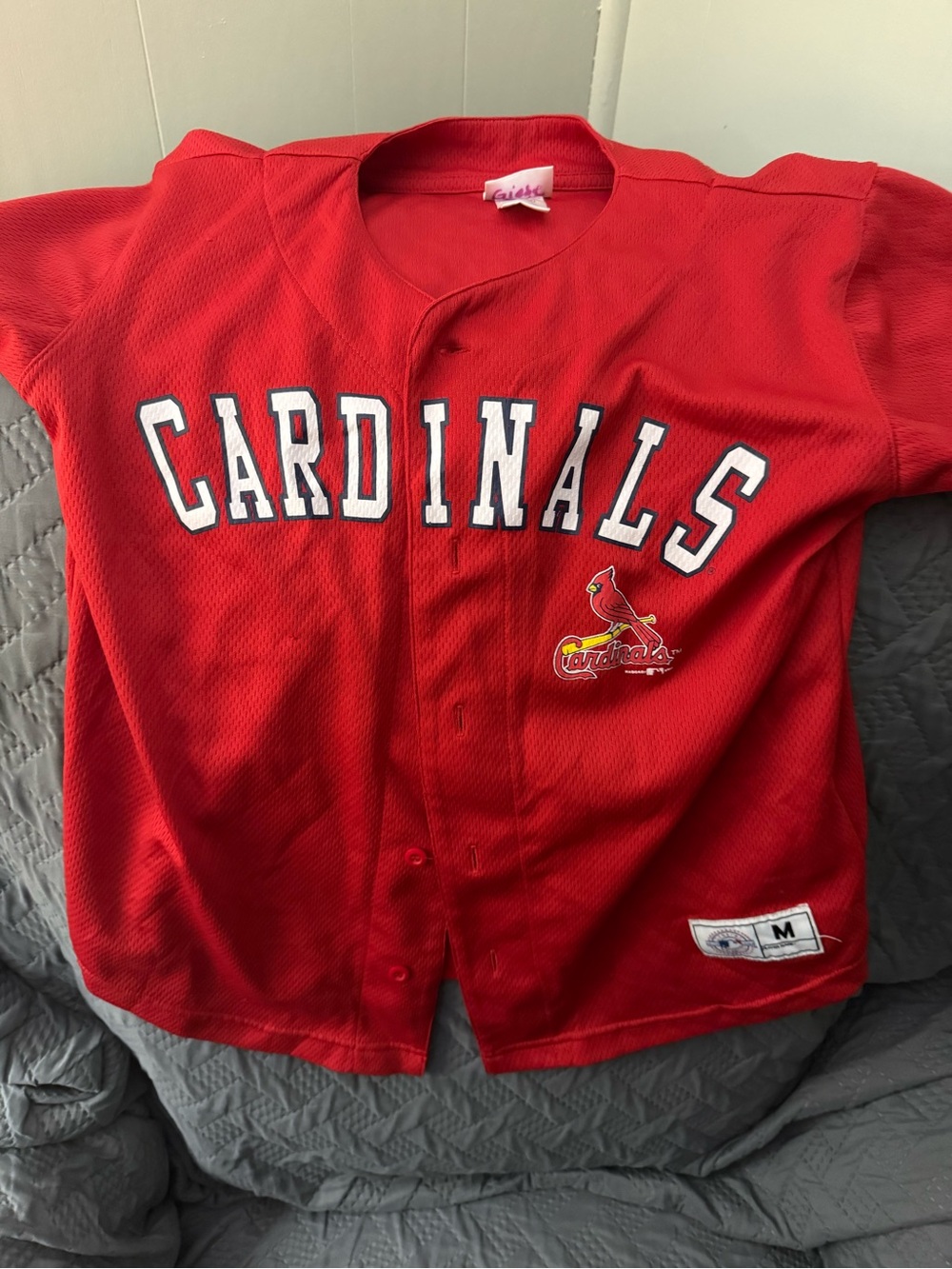 Cardinals Red Kids Baseball Jersey by Rawlings